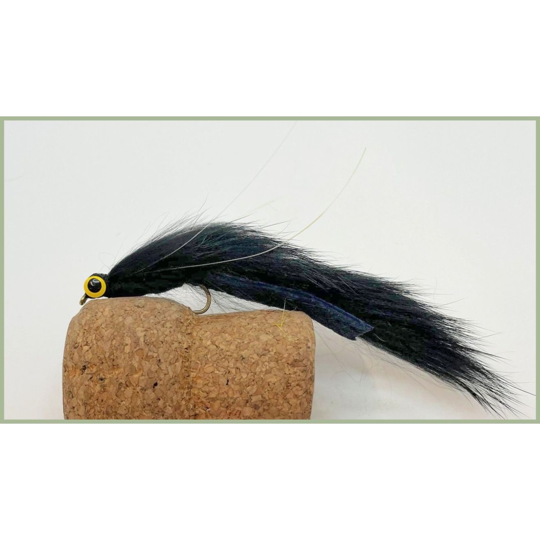 12 Mixed Color Zonker Trout Flies, Size 10 – Booby Zonkers For Fly Fishing 11 thumbnail image
